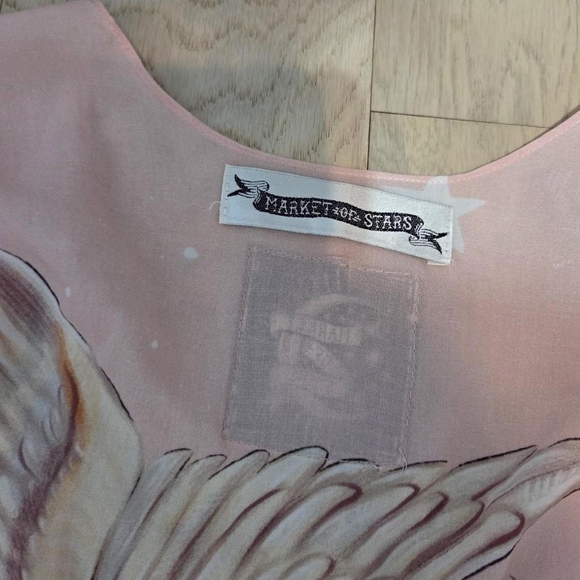 Market Of Stars Bird Kimono - Picture 5 of 8